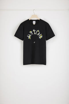 T-shirt Patou à fleurs en coton bio