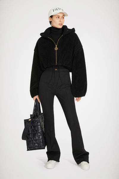 ◆関税込◆ PATOU クロップド フェイクシアリング ジャケット JE0569984999B-