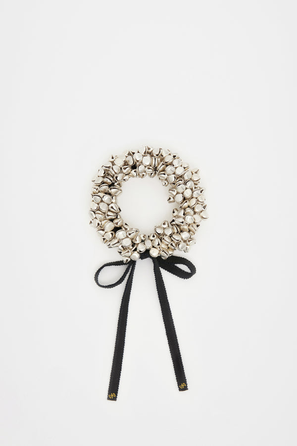 Patou - Bell bracelet in silver-plated metal
