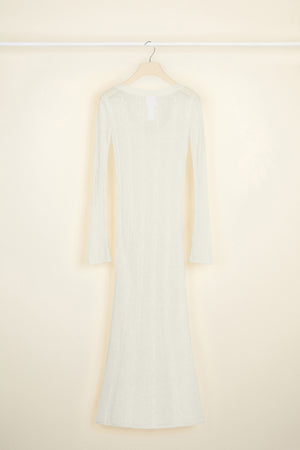 Midi summer knit dress