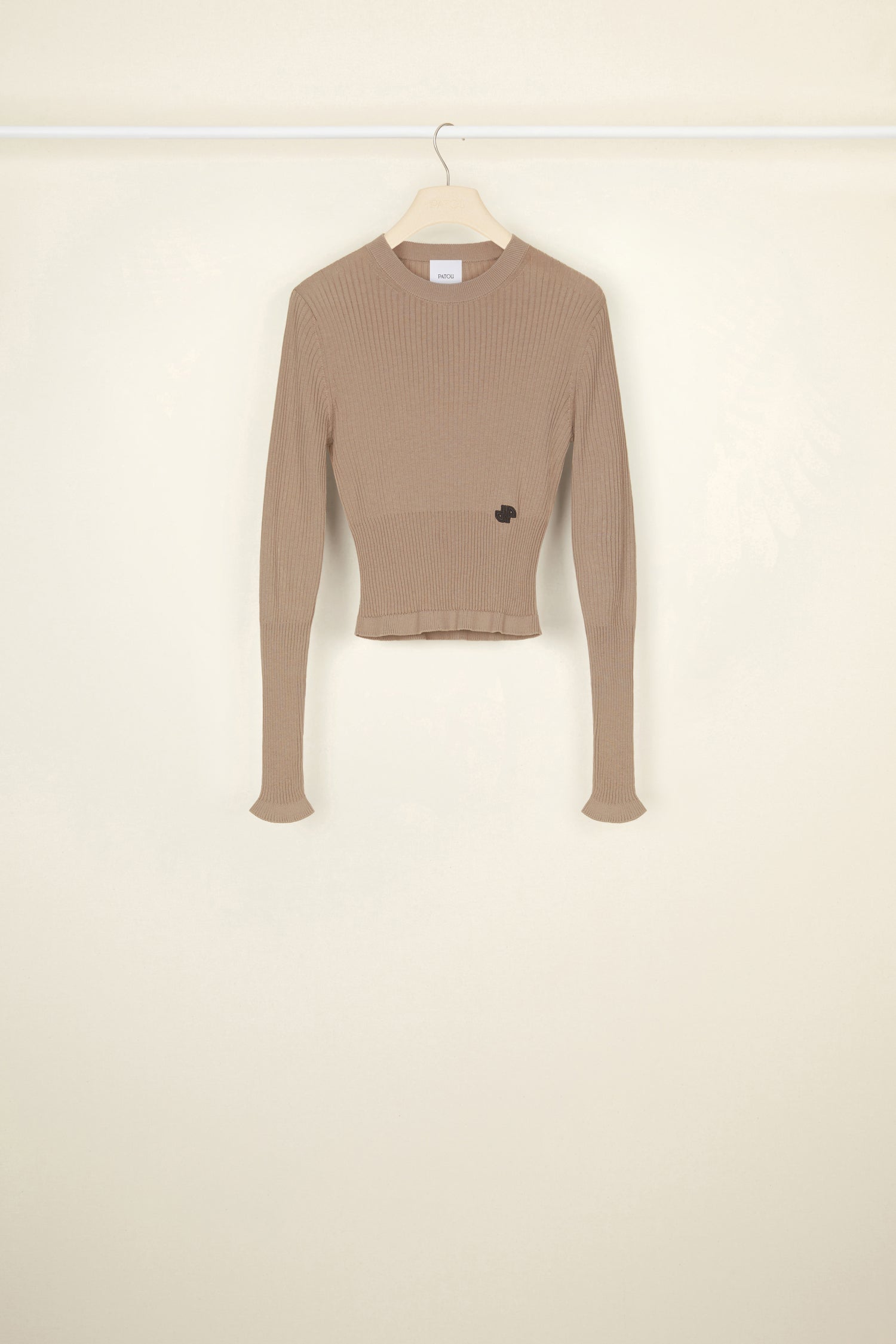 Patou | オーガニックコットン フィットリブニット ジャンパー