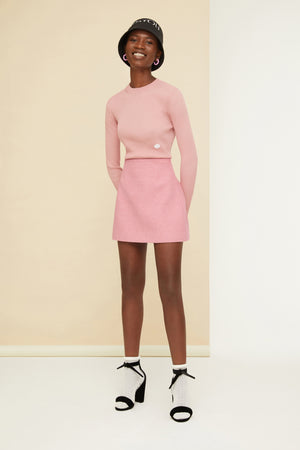 Maglia a coste in cotone bio