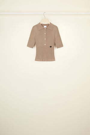 Polo en maille de coton bio