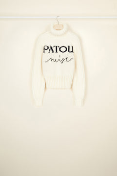 Patou Neige Wollpullover