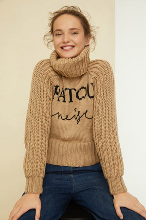 Pull en laine Patou Neige