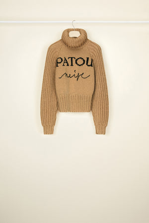 Pull en laine Patou Neige