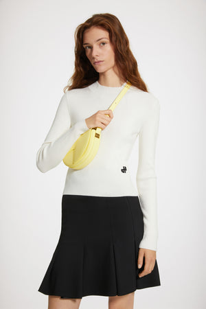 Signature rib jumper in Merino wool