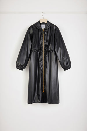 Signature raincoat in water-repellent polyester