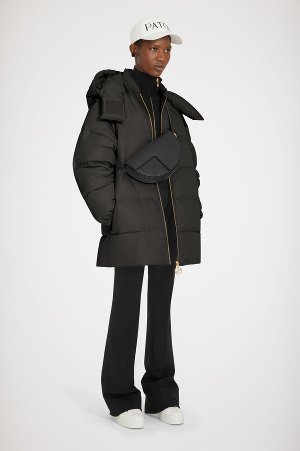 Patou - Puffer coat with detachable sleeves in recycled polyester
