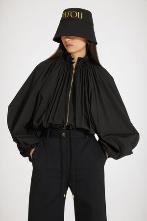 Bomber en coton bio mélangé