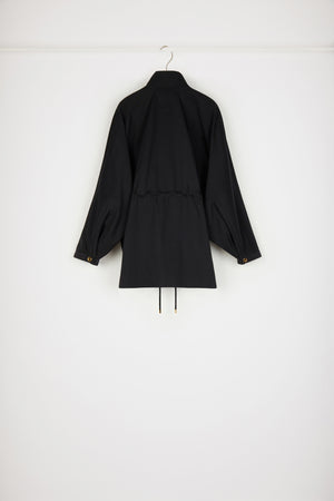 Parka en gabardine bio