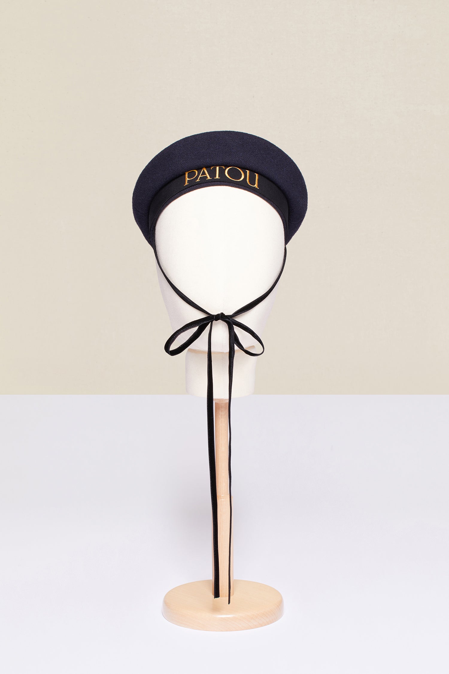 Patou | Wool & cashmere sailor hat (colour: navy) - Patou.com