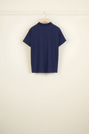 Baumwoll-Polohemd mit Logo