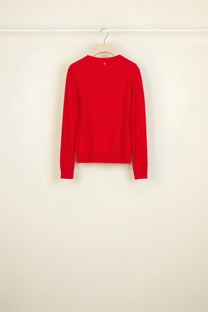 Merino wool and cashmere jumper