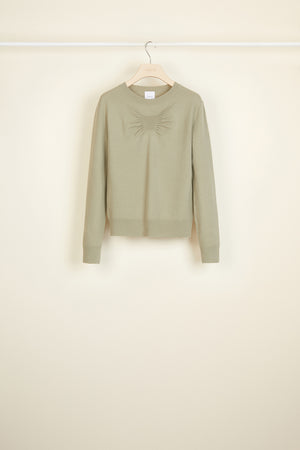 Pull fin en laine et cachemire
