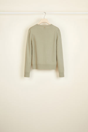 Pull fin en laine et cachemire
