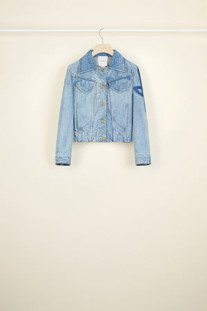 Giacca in denim bio
