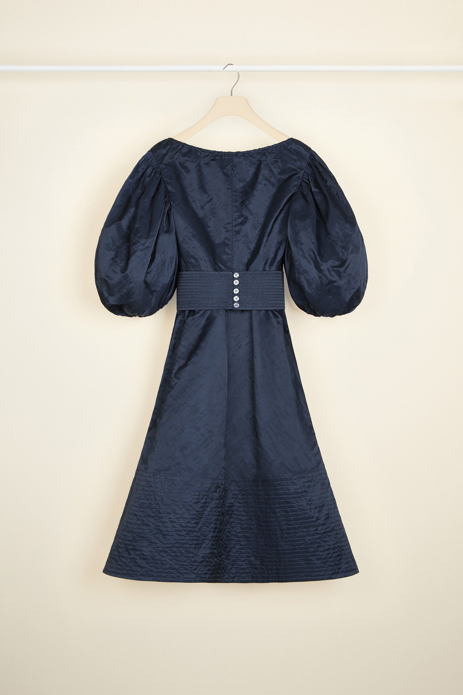 Patou | Cocktail dress in metal satin Patou | Cocktail dress in metal satin