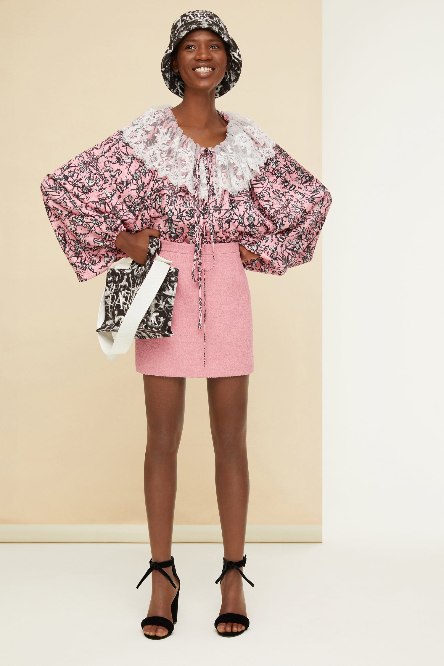 Patou | Iconic mini skirt in cotton bouclé