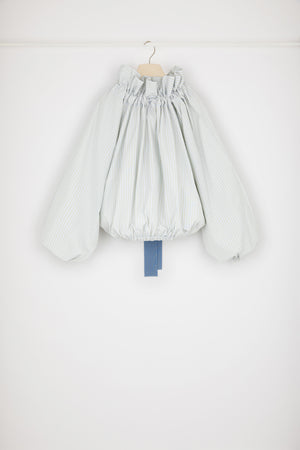 Haut à manches bouffantes en coton bio