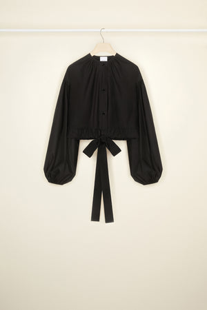 Haut court volumineux en coton bio