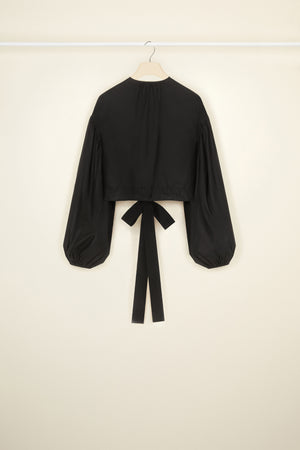 Haut court volumineux en coton bio