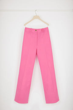 Flared trousers in responsible wool and cashmere