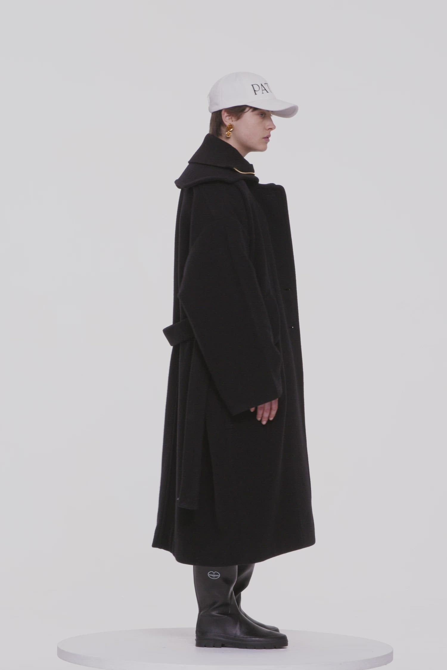 Patou | ダブルフェイスウール マキシコート