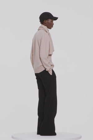 Fragrance wool cardigan