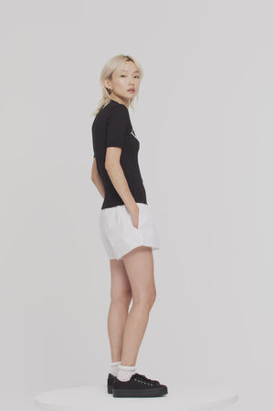 Short court en coton bio