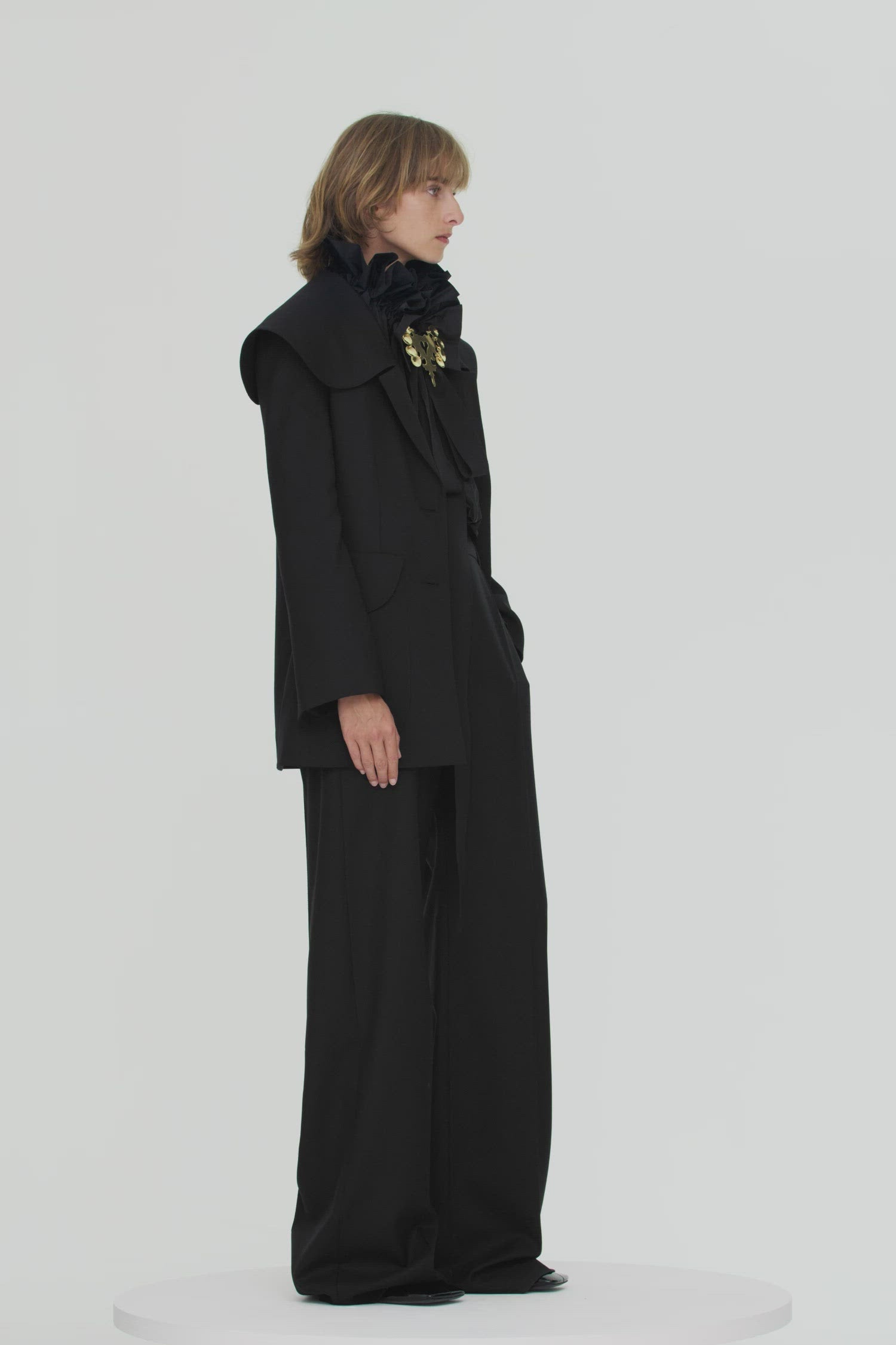 Patou | 環境に優しいウール製セーラージャケット